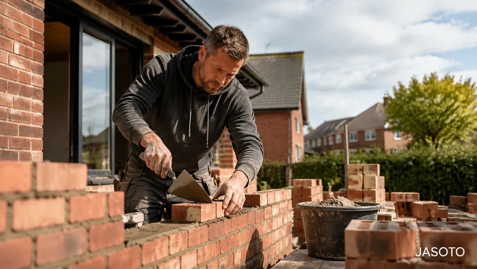 How Much Does a Bricklayer Cost in the UK in 2026? — JASOTO UK guide photograph