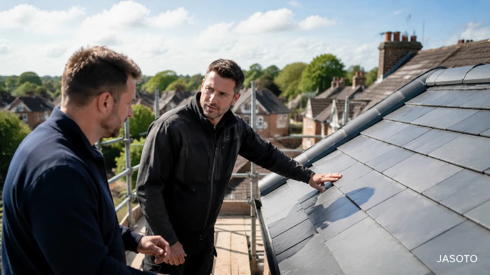 How to Find a Reliable Roofer in the UK — JASOTO UK guide photograph