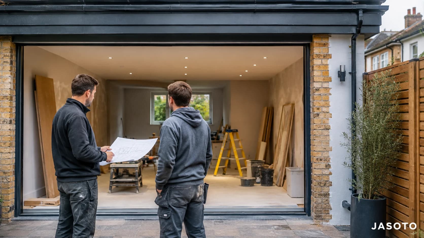 How Much Does a Garage Conversion Cost in the UK in 2026? — JASOTO UK guide photograph