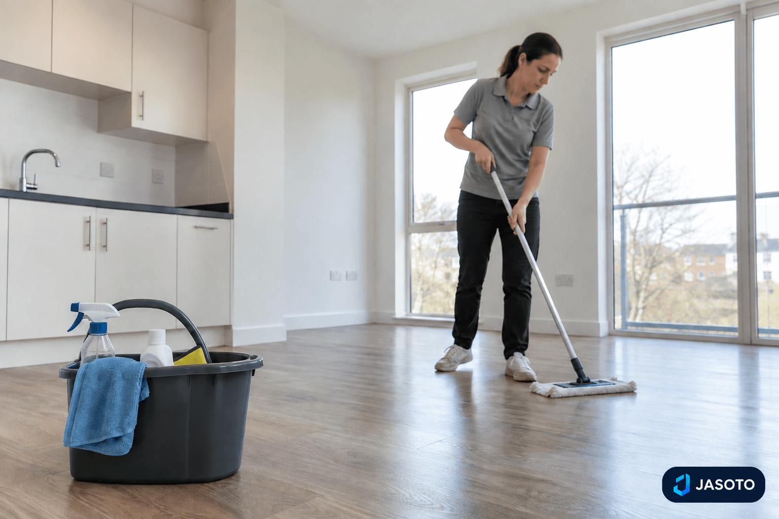 A move-out clean is easier to organise after the belongings are out. Use a written room-by-room list and confirm which appliances and extras are included.