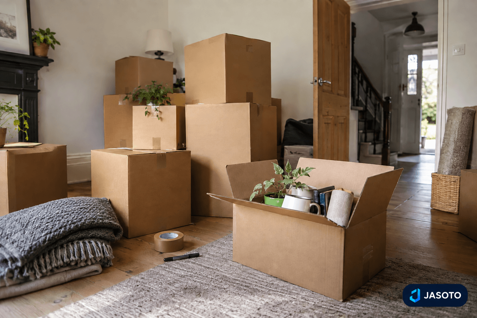 Pack the things you use least first, and keep moving-day essentials out of the van until you need them. This four-week plan can be adjusted to your move.