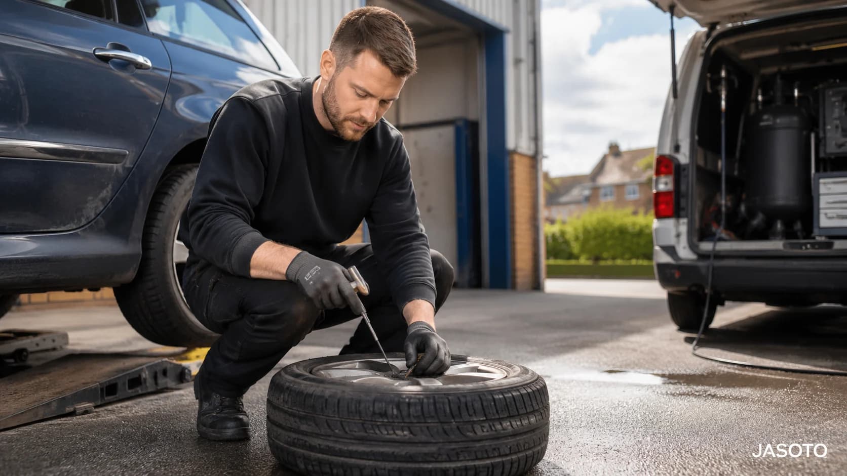 Puncture Repair service in the UK - JASOTO 2026 cost guide