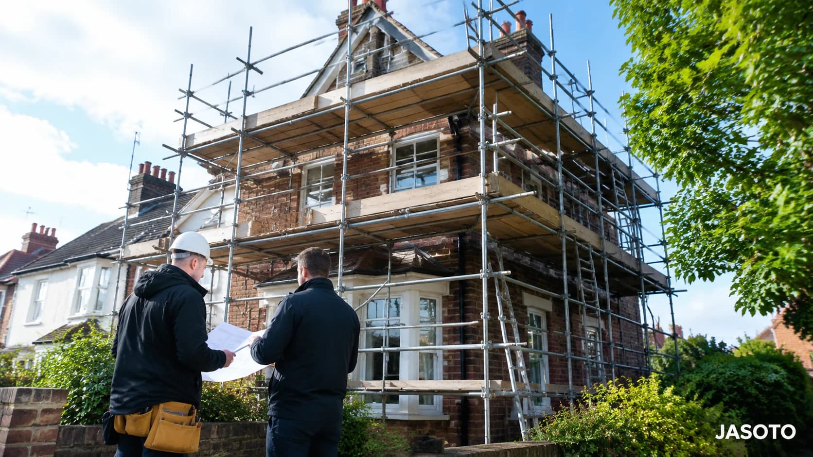 How Much Does Scaffolding Cost in the UK in 2026? — JASOTO UK guide photograph