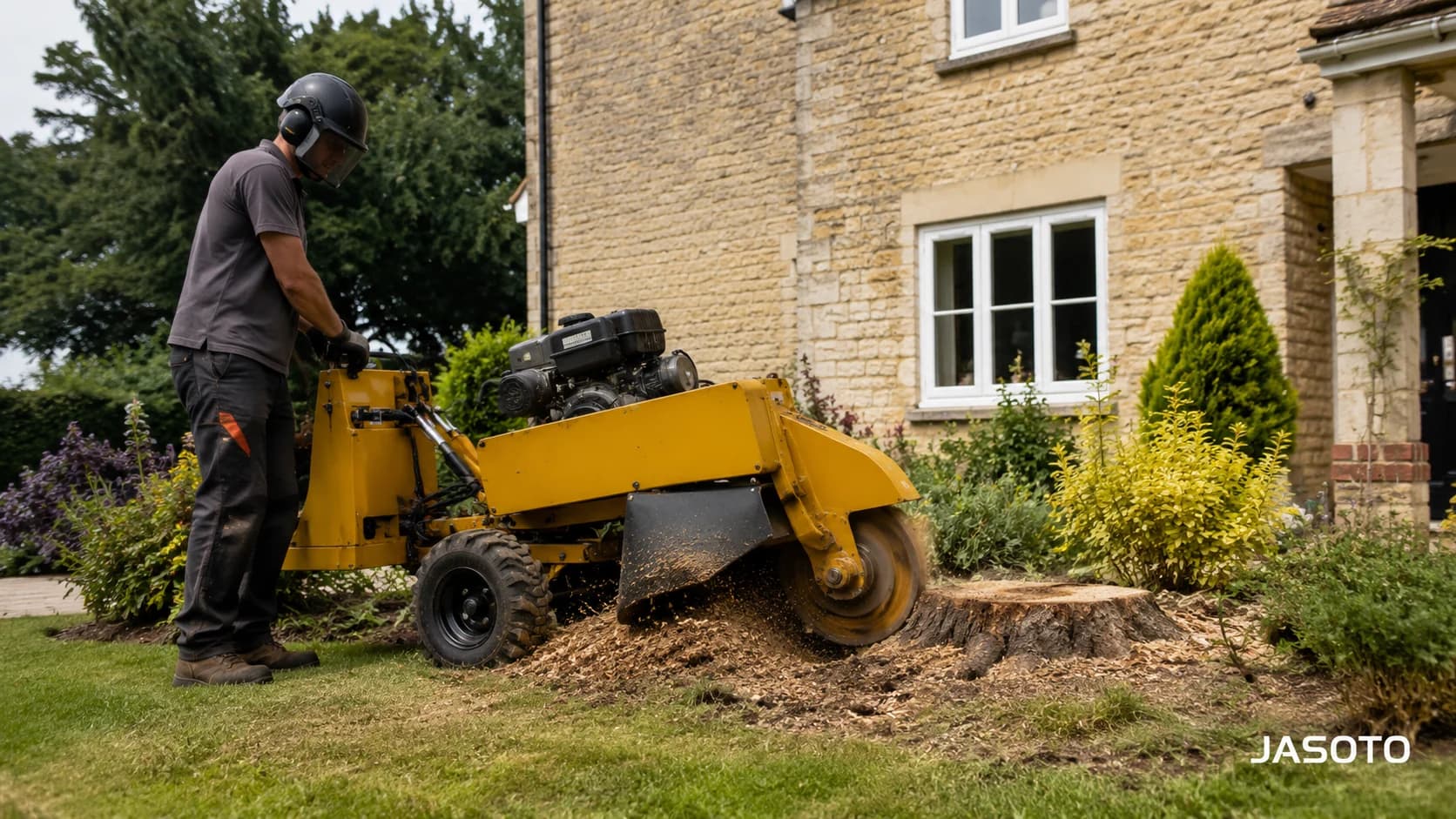Stump Grinding service in the UK - JASOTO 2026 cost guide